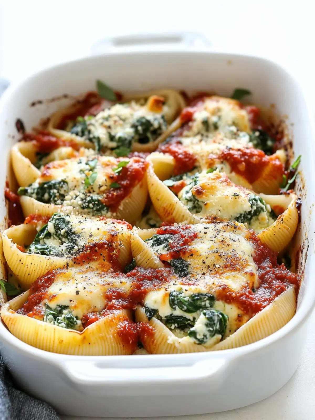 Cheesy Spinach and Ricotta Stuffed Shells for Comforting Nights 2 Spinach and Ricotta Stuffed Shells