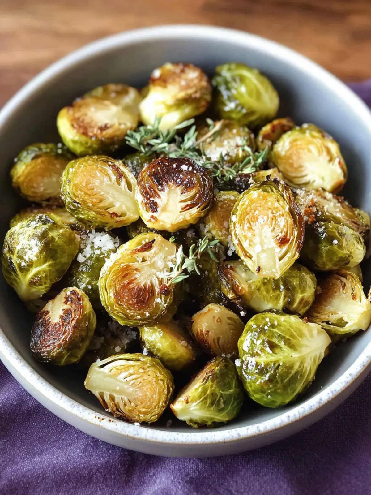Easy Oven Roasted Brussels Sprouts That You'll Crave Daily 2 Easy Oven Roasted Brussels Sprouts