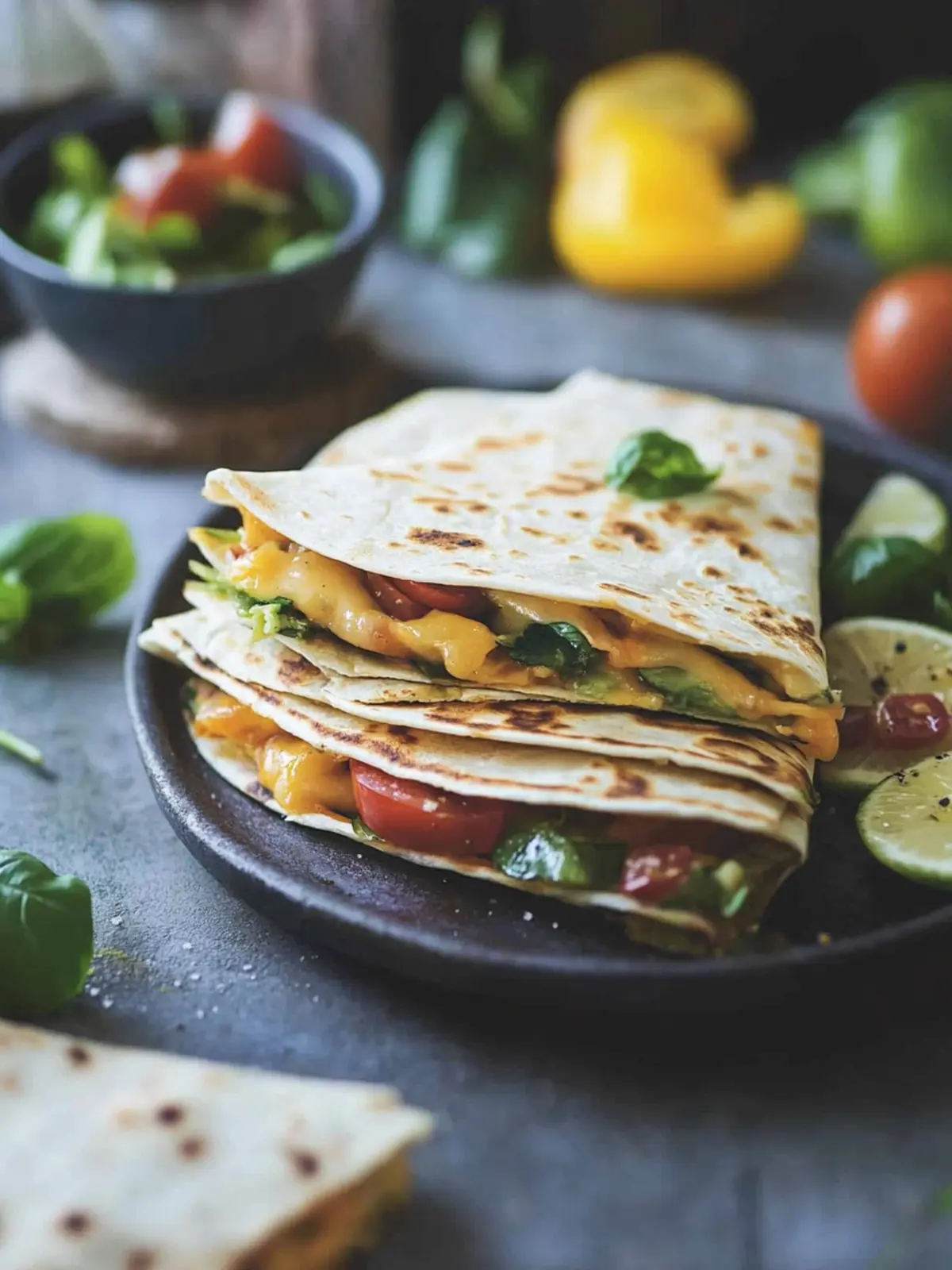 Fresh Summer Harvest Cheddar Quesadilla for Quick Bliss 4 Summer Harvest Cheddar Quesadilla