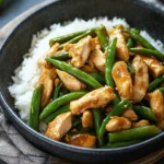 Savory Stir Fried Chicken with Green Beans in 30 Minutes 3 Stir Fried Chicken with Green Beans