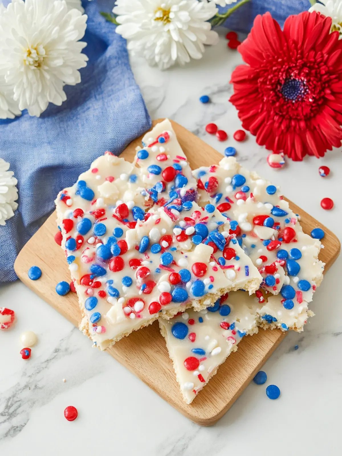 Fourth of July Bark Candy – Celebrate with a Sweet Treat! 4 Fourth of July Bark Candy – A Fun and Festive Recipe