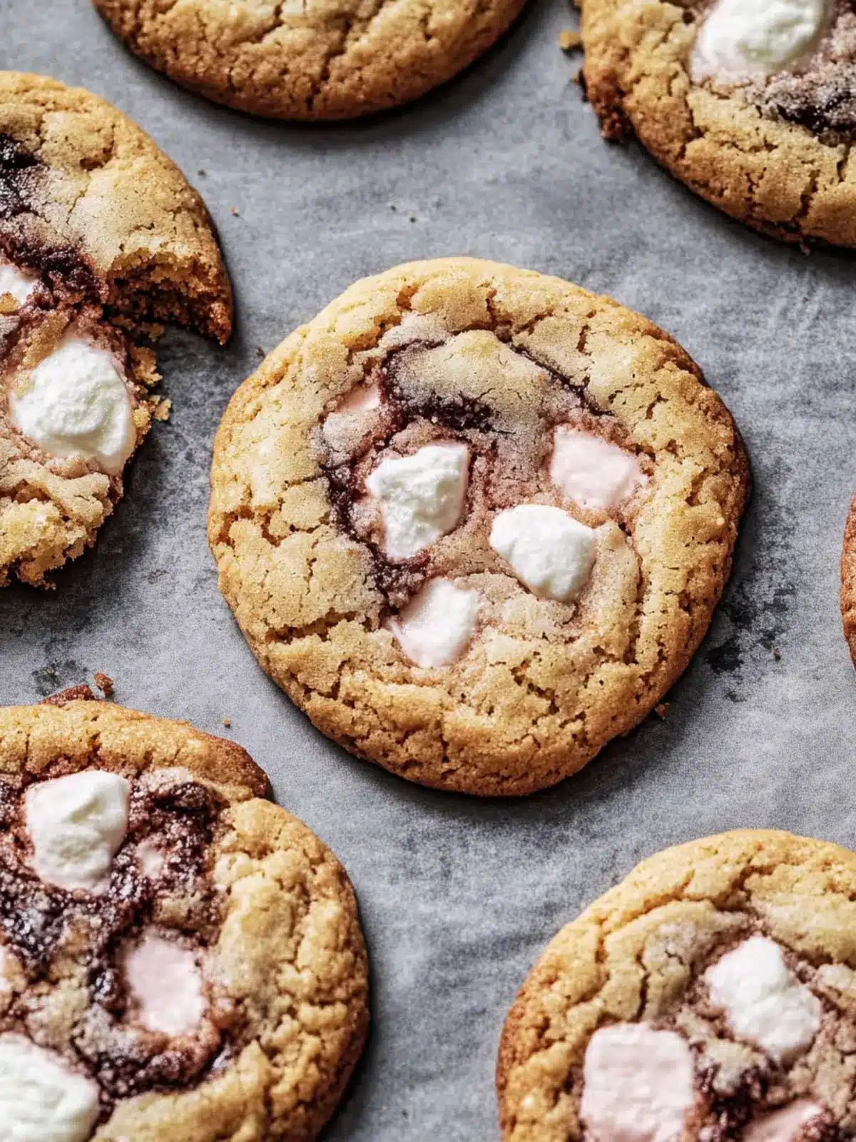 Irresistible Marshmallow Swirl Cookies: Bake Sweet Joy Today 4 Irresistible Marshmallow Swirl Cookies