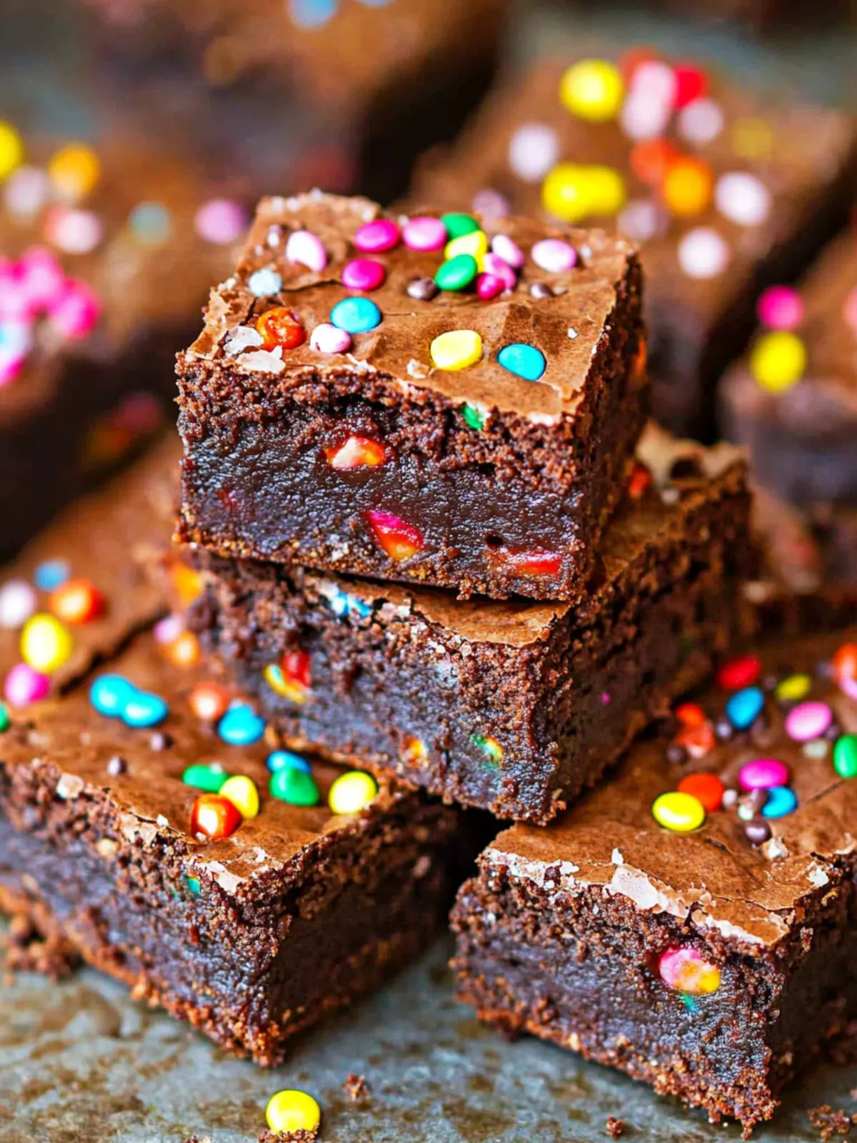 Mouthwatering Cosmic Brownies with Silky Ganache Delight 2 Cosmic Brownies