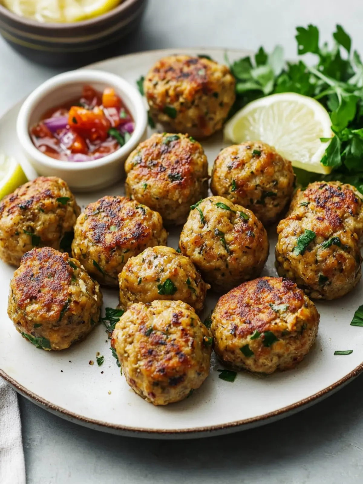 Savory Chicken Kofta Meatballs: Quick, Delicious, & Kid-Friendly 3 Chicken Kofta (Ground Chicken Meatballs)