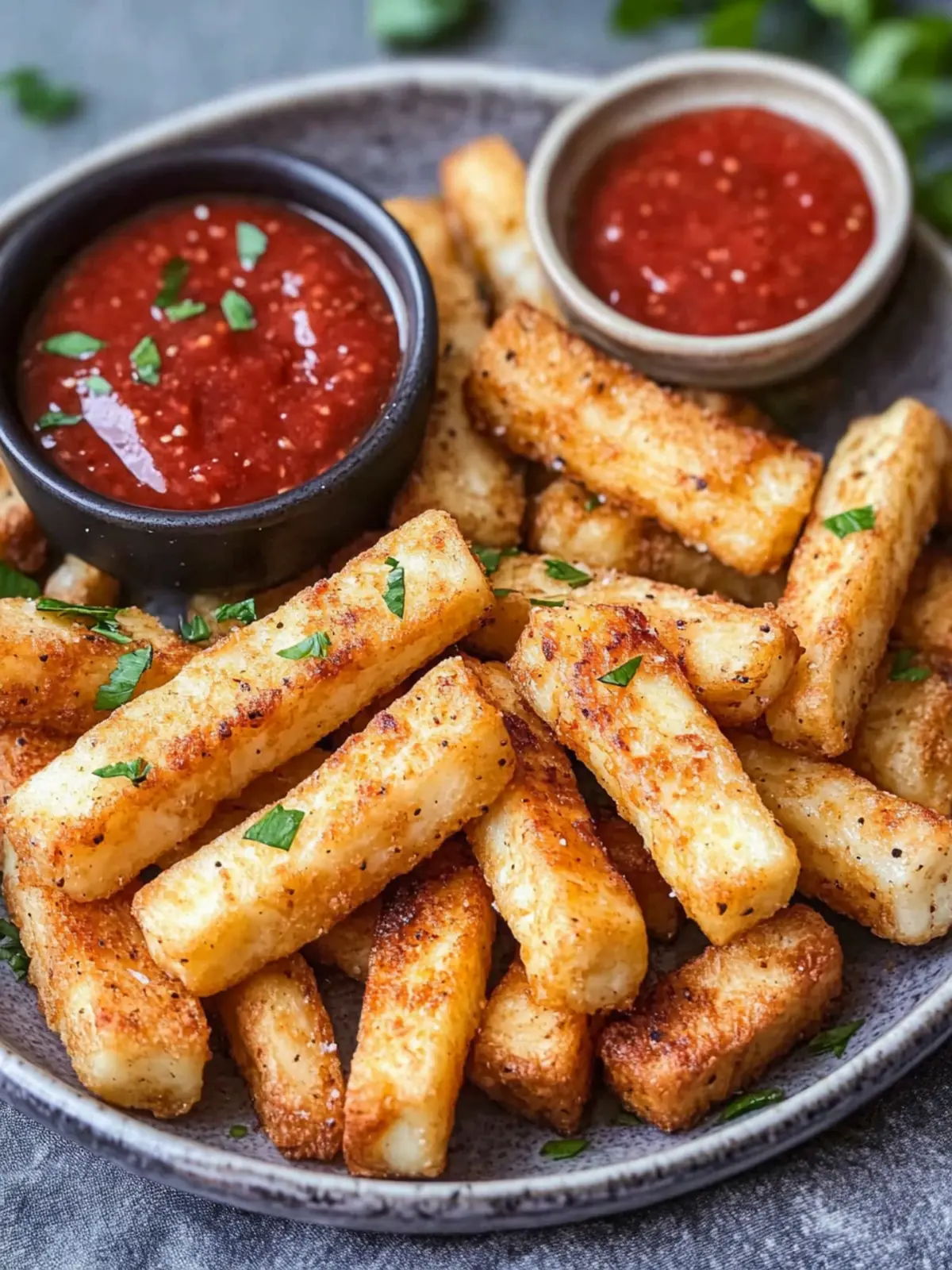 Crispy and Cheesy Air Fryer Halloumi Fries You’ll Crave! 3 Crispy and Cheesy Air Fryer Halloumi Fries