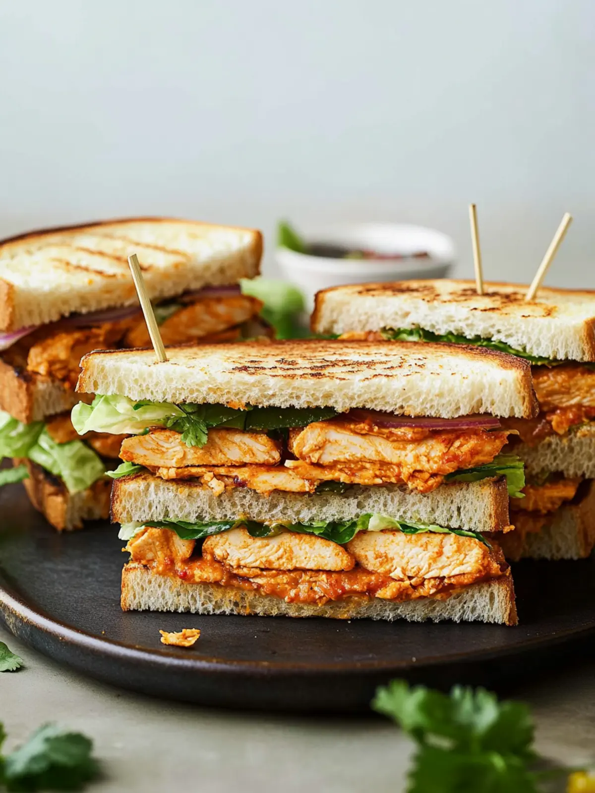 Savory Chicken Tikka Club Sandwiches That Wow Every Bite 2 Chicken Tikka Club Sandwiches