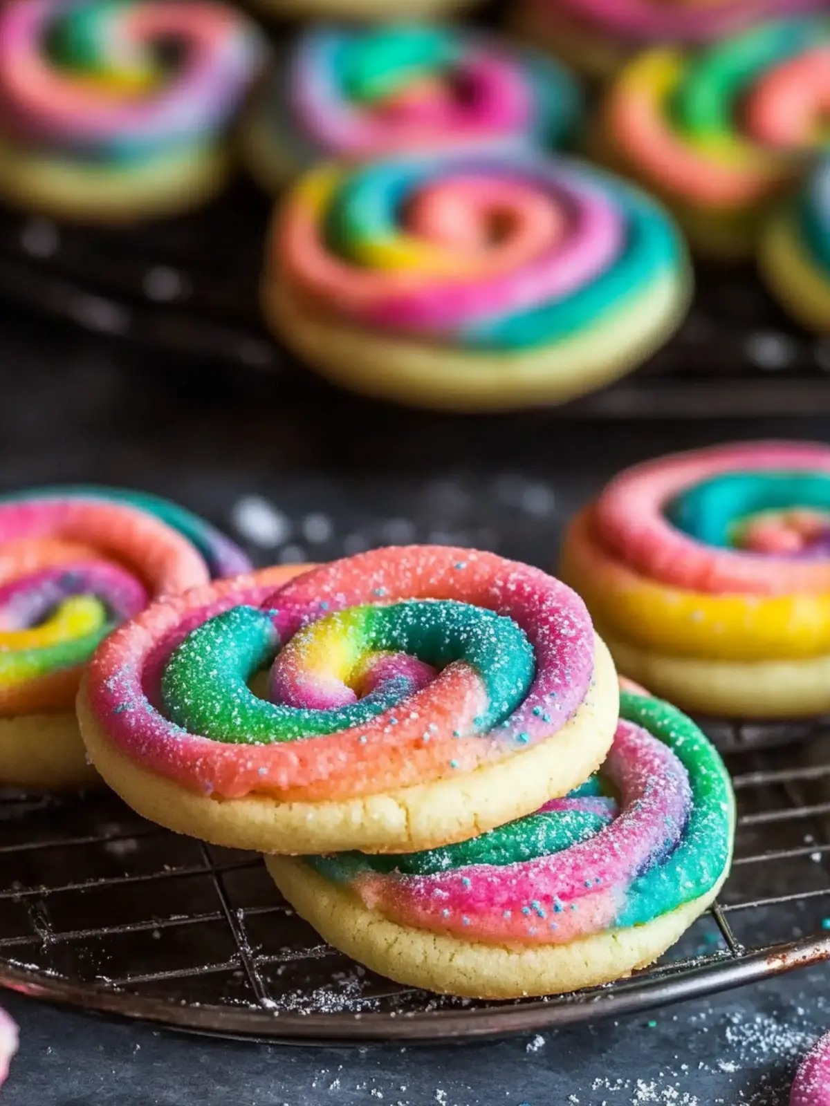 Rainbow Cream Cheese Cookies: A Colorful Treat Everyone Loves 2 Rainbow Cream Cheese Cookies