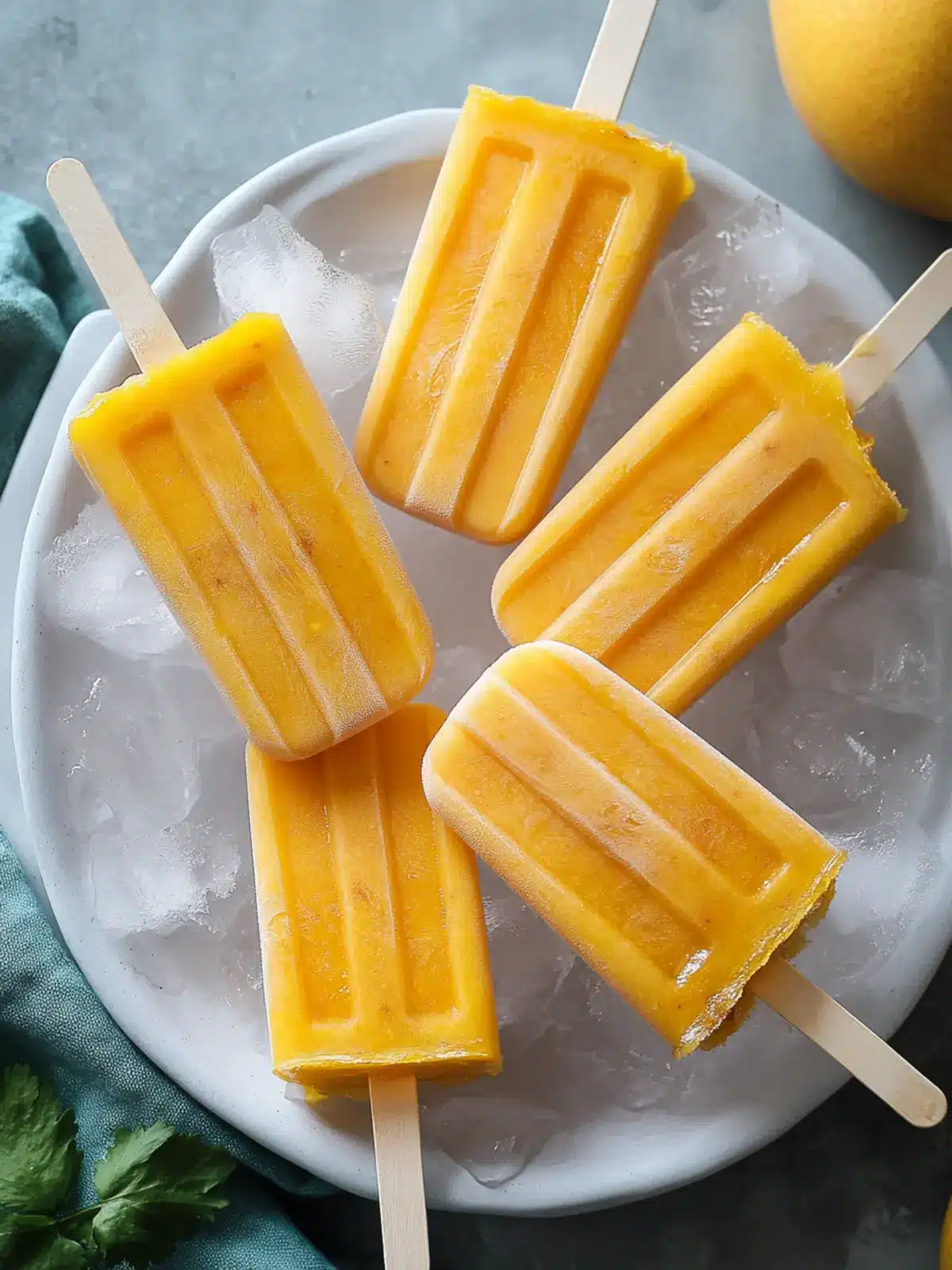 Chili Mango Popsicles: Cool Treats with a Spicy Twist 4 Chili Mango Popsicles