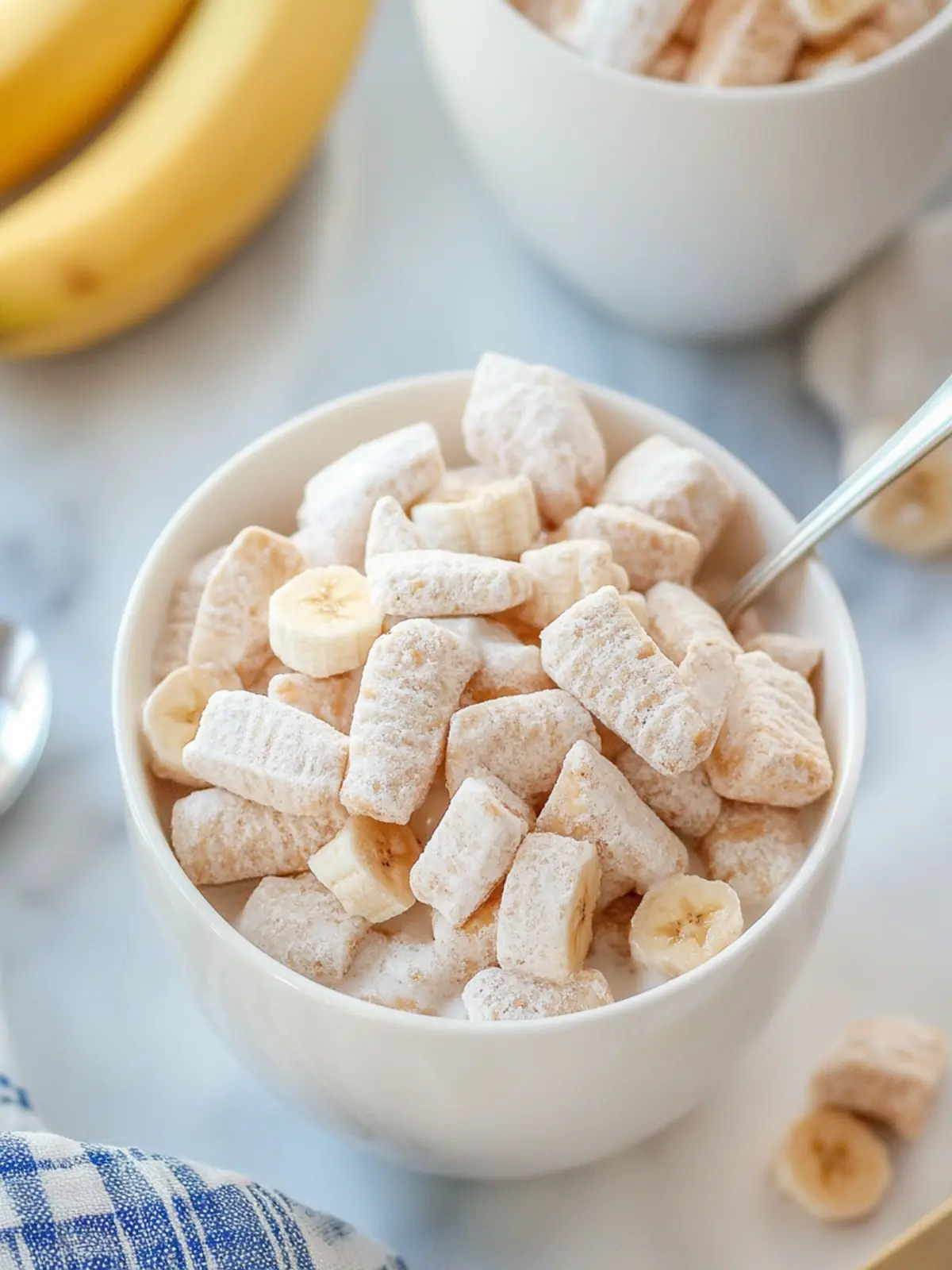 Delicious Banana Pudding Muddy Buddies for Easy Sweet Snacking 5 Banana Pudding Muddy Buddies