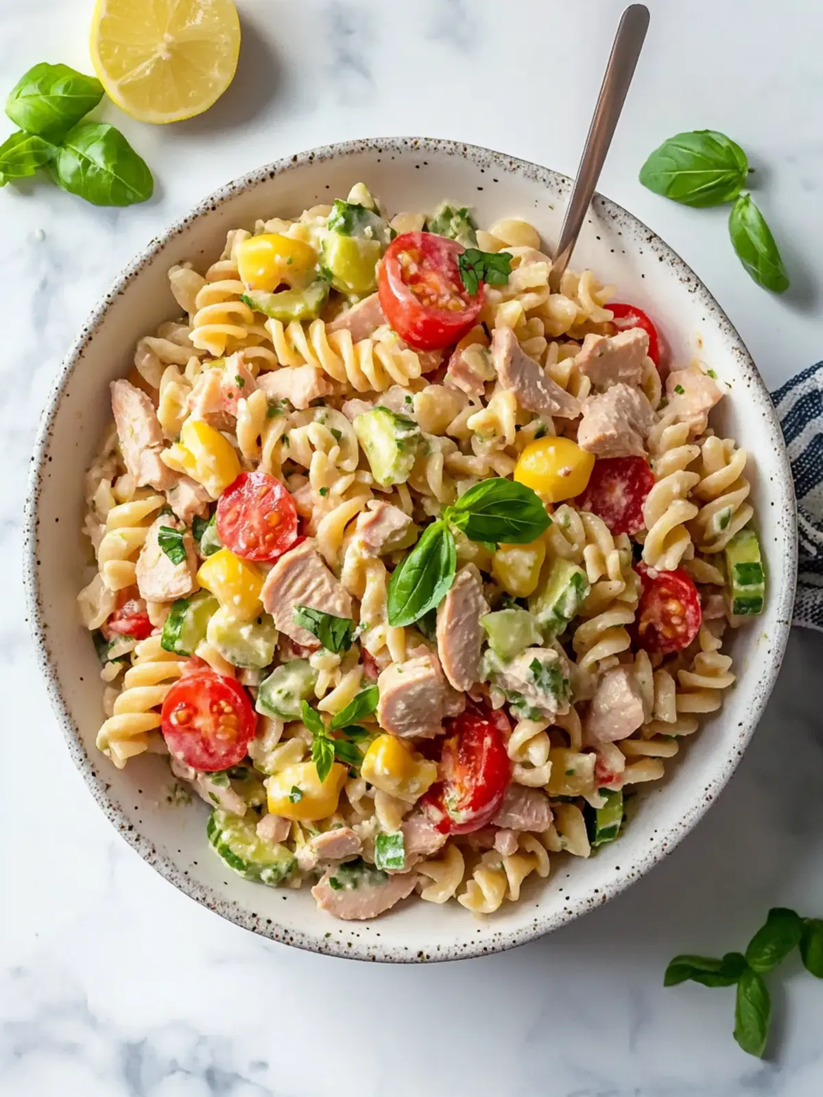 Creamy Tuna Pasta Salad: A Quick Family Favorite Recipe 5 Tuna Pasta Salad