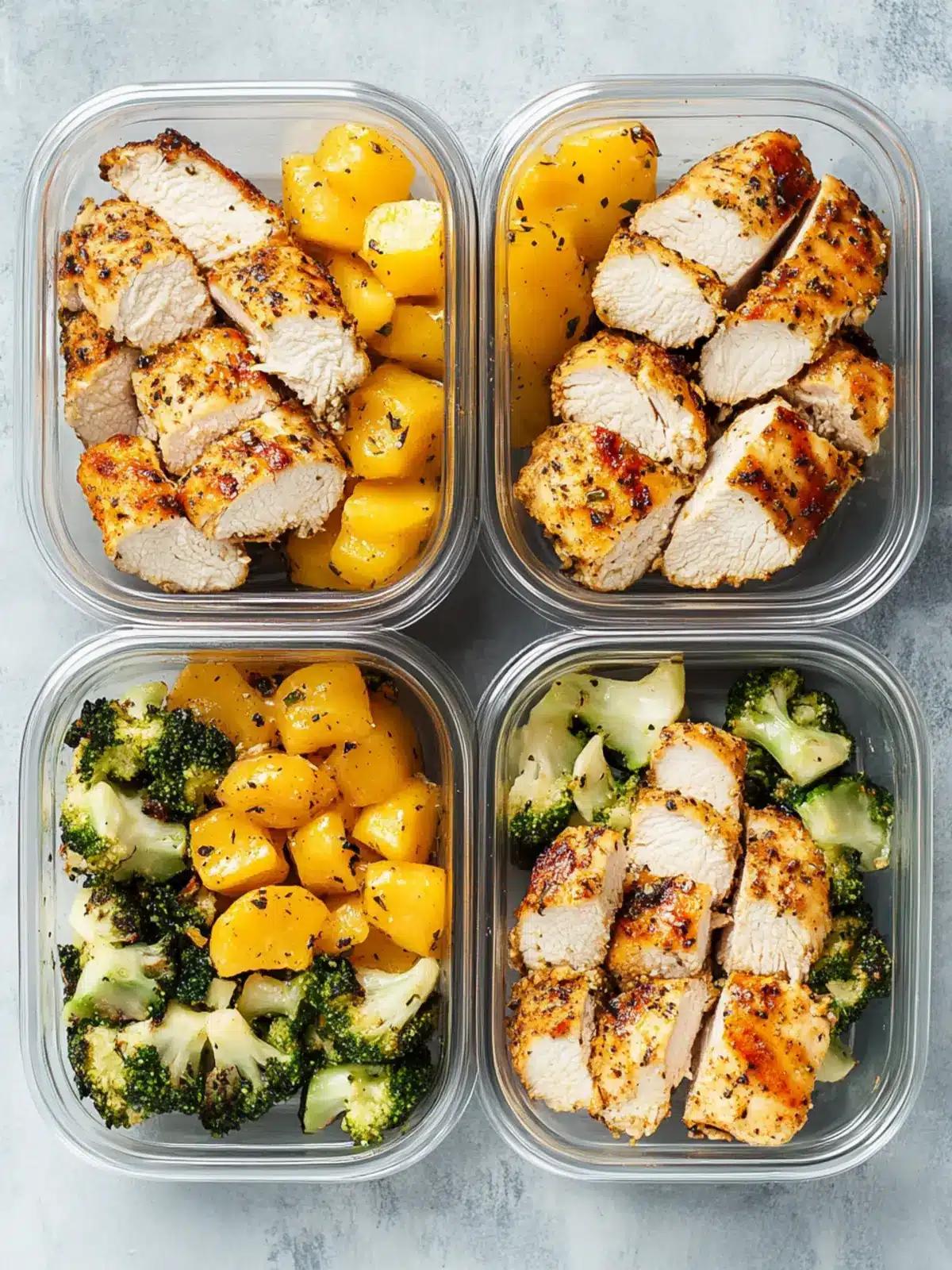 Ranch Chicken Meal Prep: Easy High-Protein Goodness 4 Ranch Chicken Meal Prep