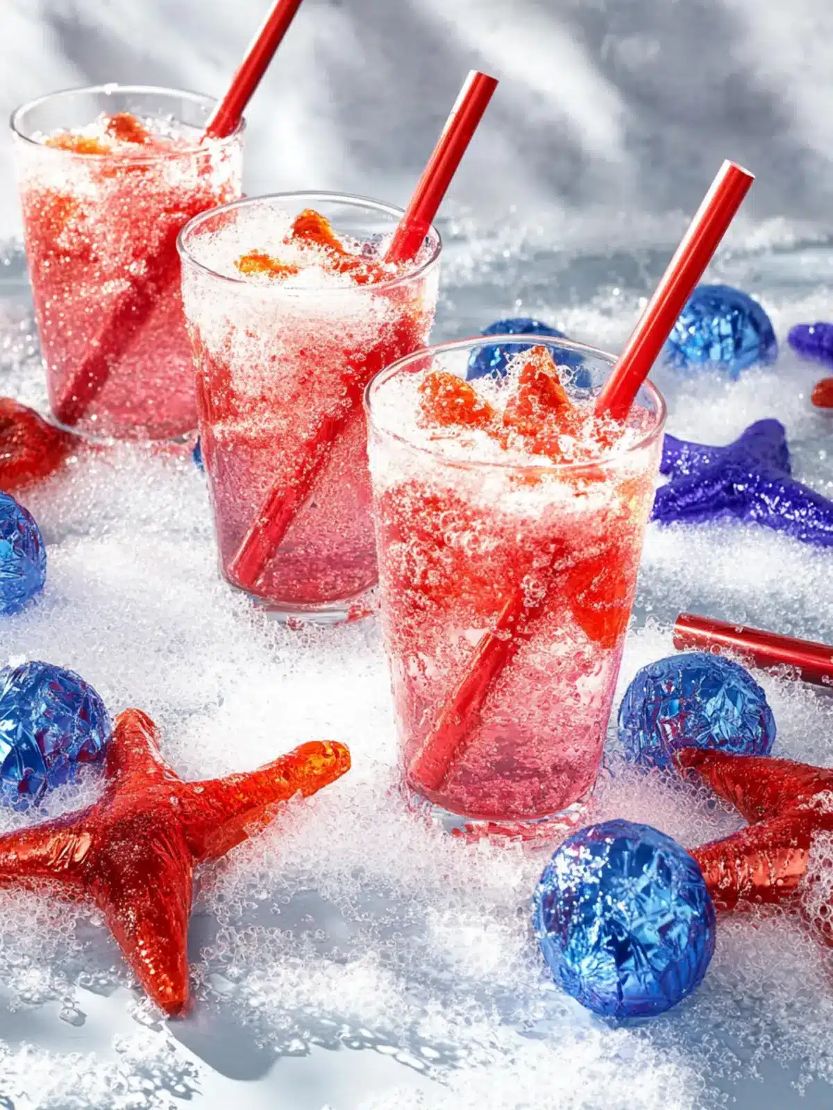 Celebrate with Spun Sugar Sparklers for a Festive July 4th! 2 Spun Sugar Sparklers (July 4th Recipe)