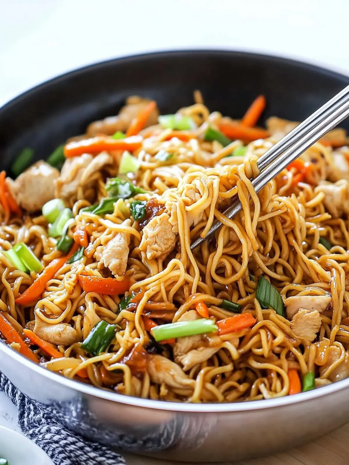 Savory Chicken Chow Mein Ready in 30 Minutes or Less 5 Chicken Chow Mein