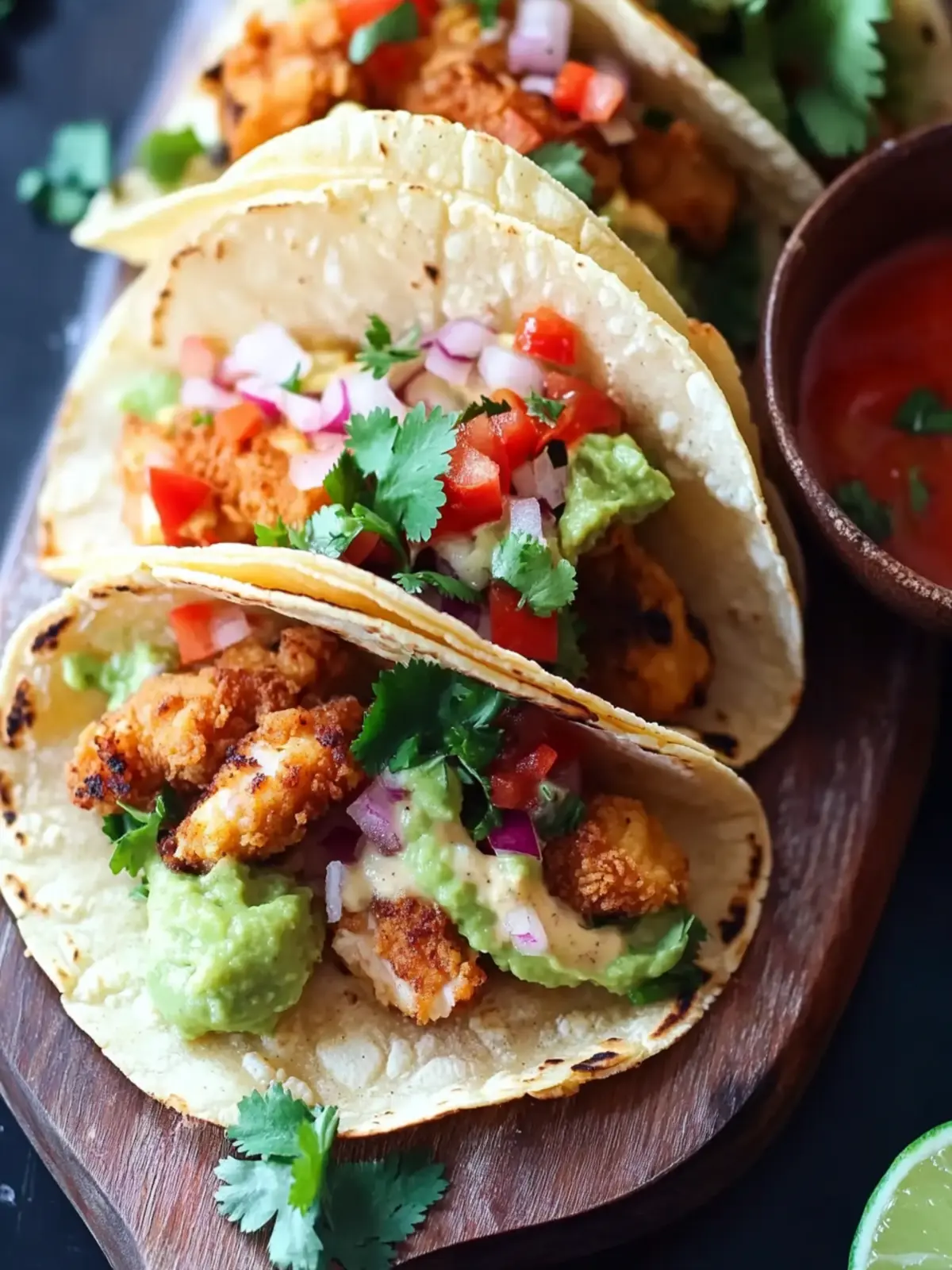 Mouthwatering Vegan Fried Chicken Tacos Plant-Based Recipe 3 Vegan Fried Chicken Tacos Plant-Based Recipe