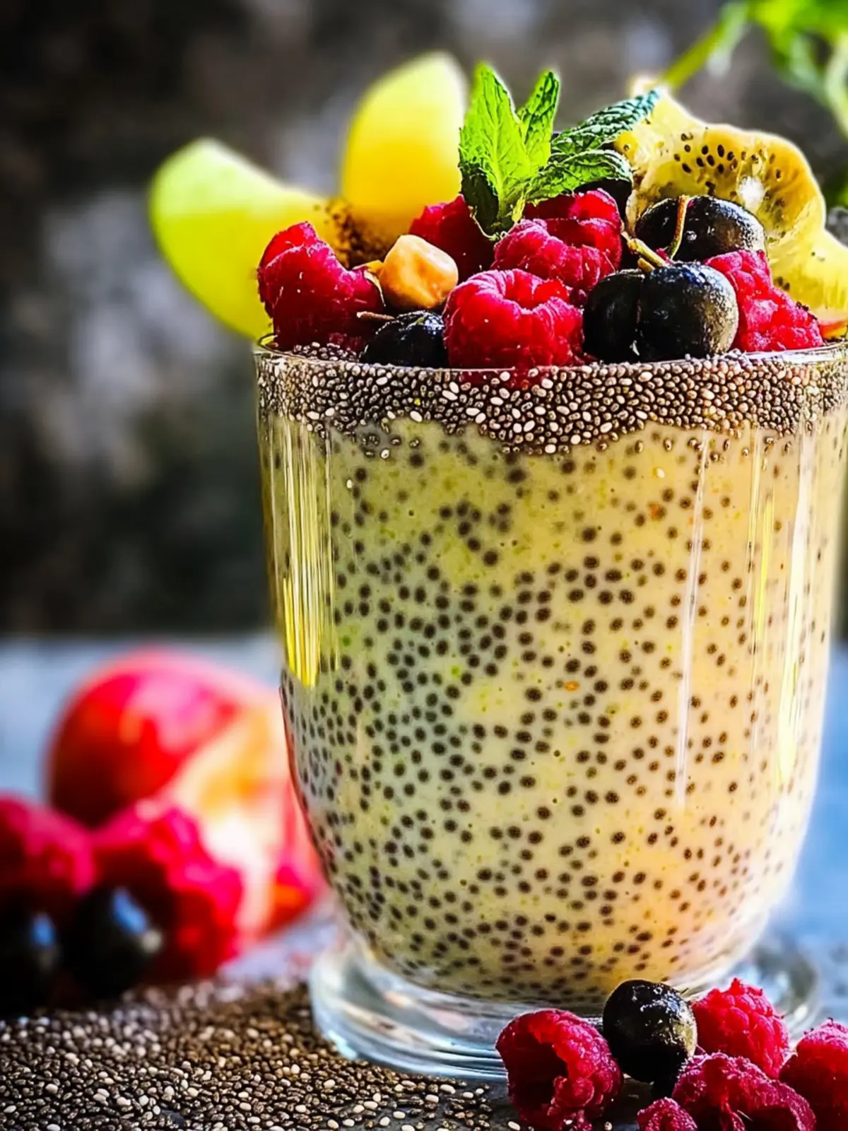Decadent Raw Vegan Breakfast Chia Pudding for Energy Boost 3 Raw Vegan Breakfast Chia Pudding