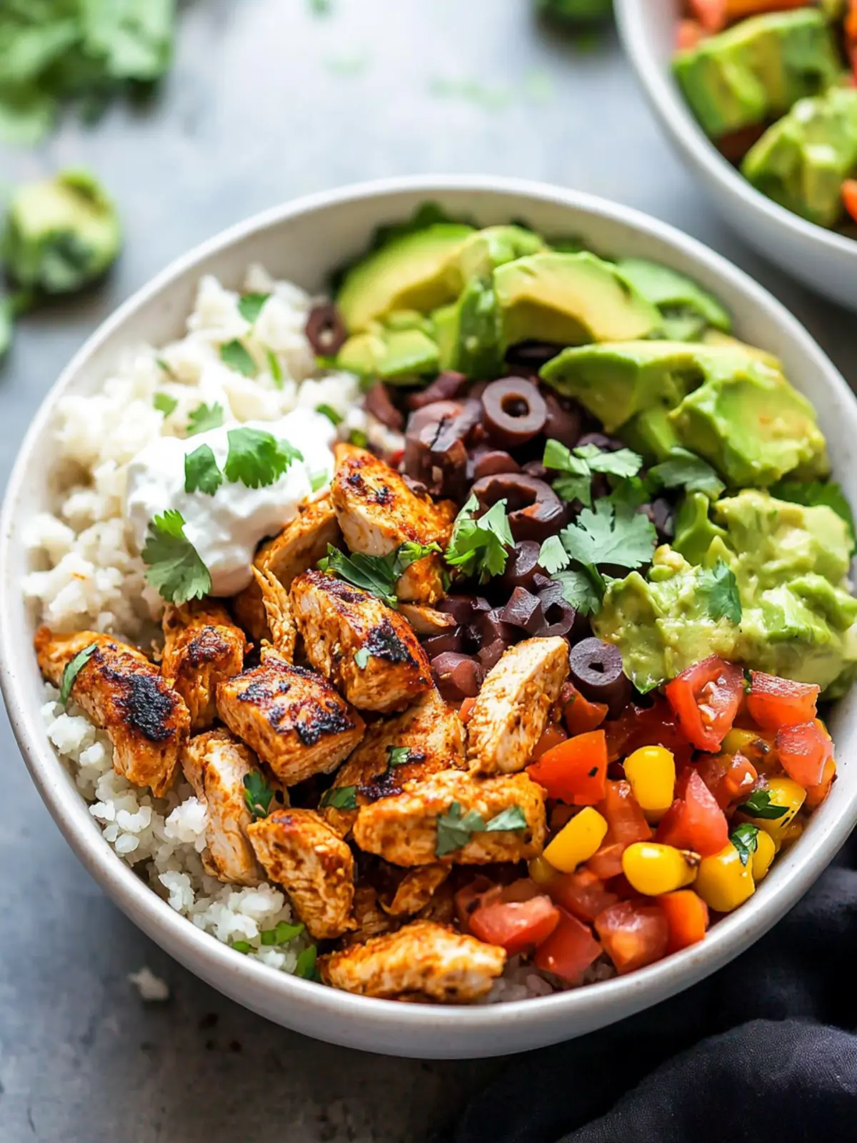 30-Minute Copycat Chipotle Chicken Bowls You’ll Love 2 Copycat Chipotle Chicken Bowls