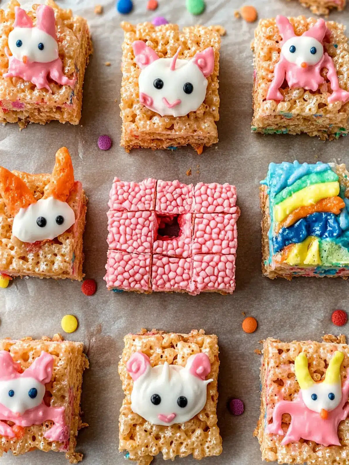 Delightful Circus Animal Rice Krispie Treats in 10 Minutes 3 Circus Animal Rice Krispie Treats