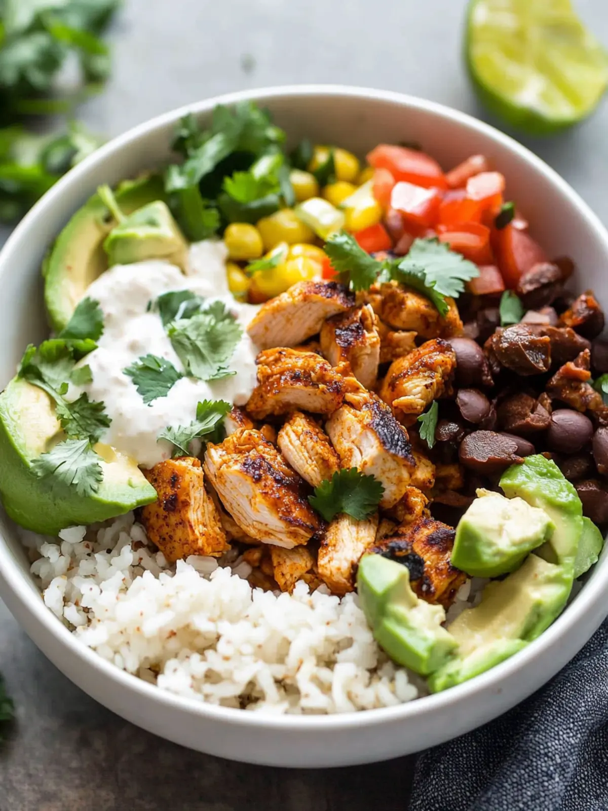 30-Minute Copycat Chipotle Chicken Bowls You’ll Love 3 Copycat Chipotle Chicken Bowls
