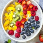 Delight in Summer Fruit Vanilla Bean Chia Pudding Bowl Bliss 7 Summer Fruit Vanilla Bean Chia Pudding Bowl