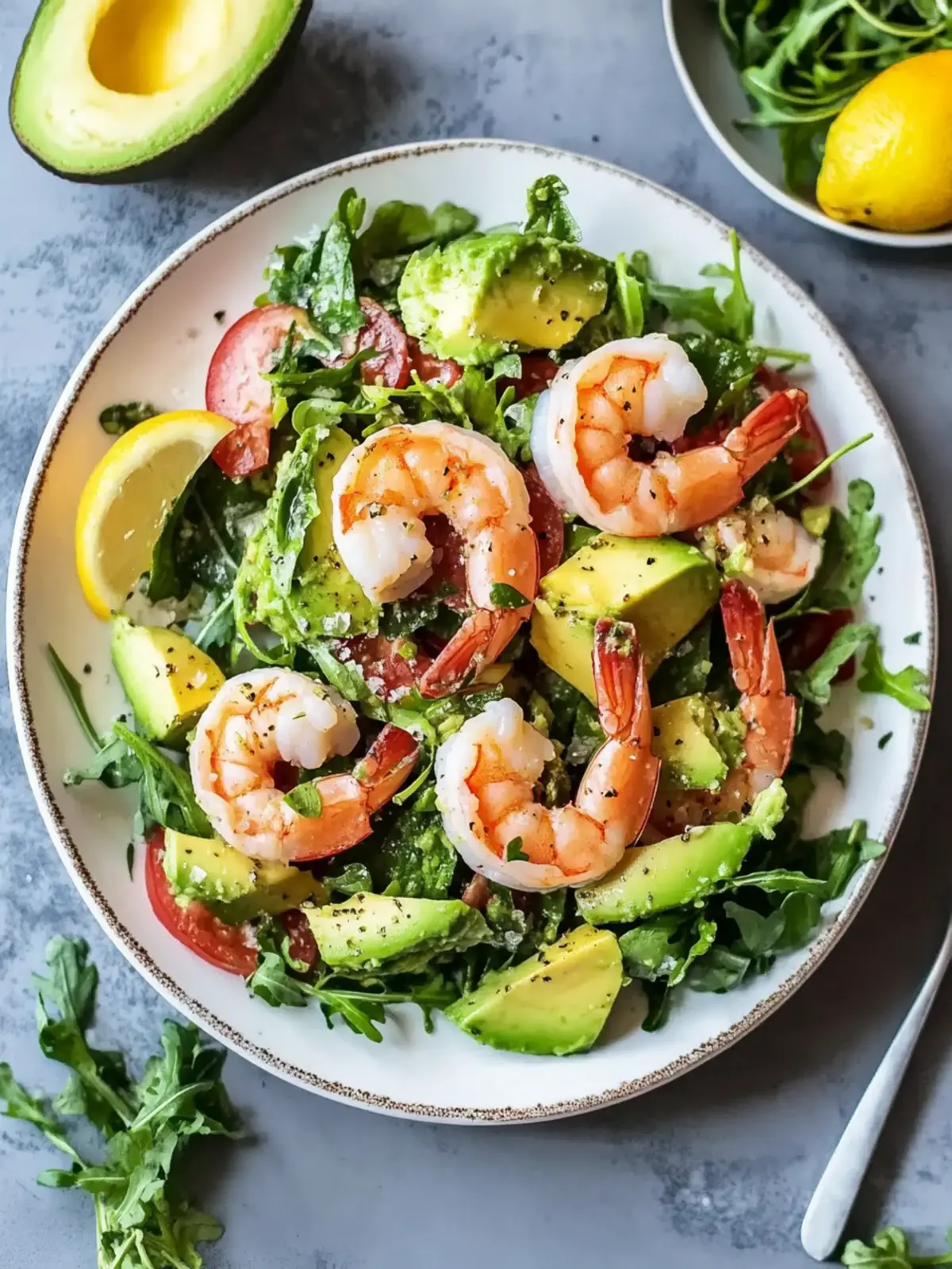 Zesty Prawn and Avocado Salad Recipe Gluten-Free & Low-Carb 2 Prawn and Avocado Salad Recipe {gluten-free & low-carb}