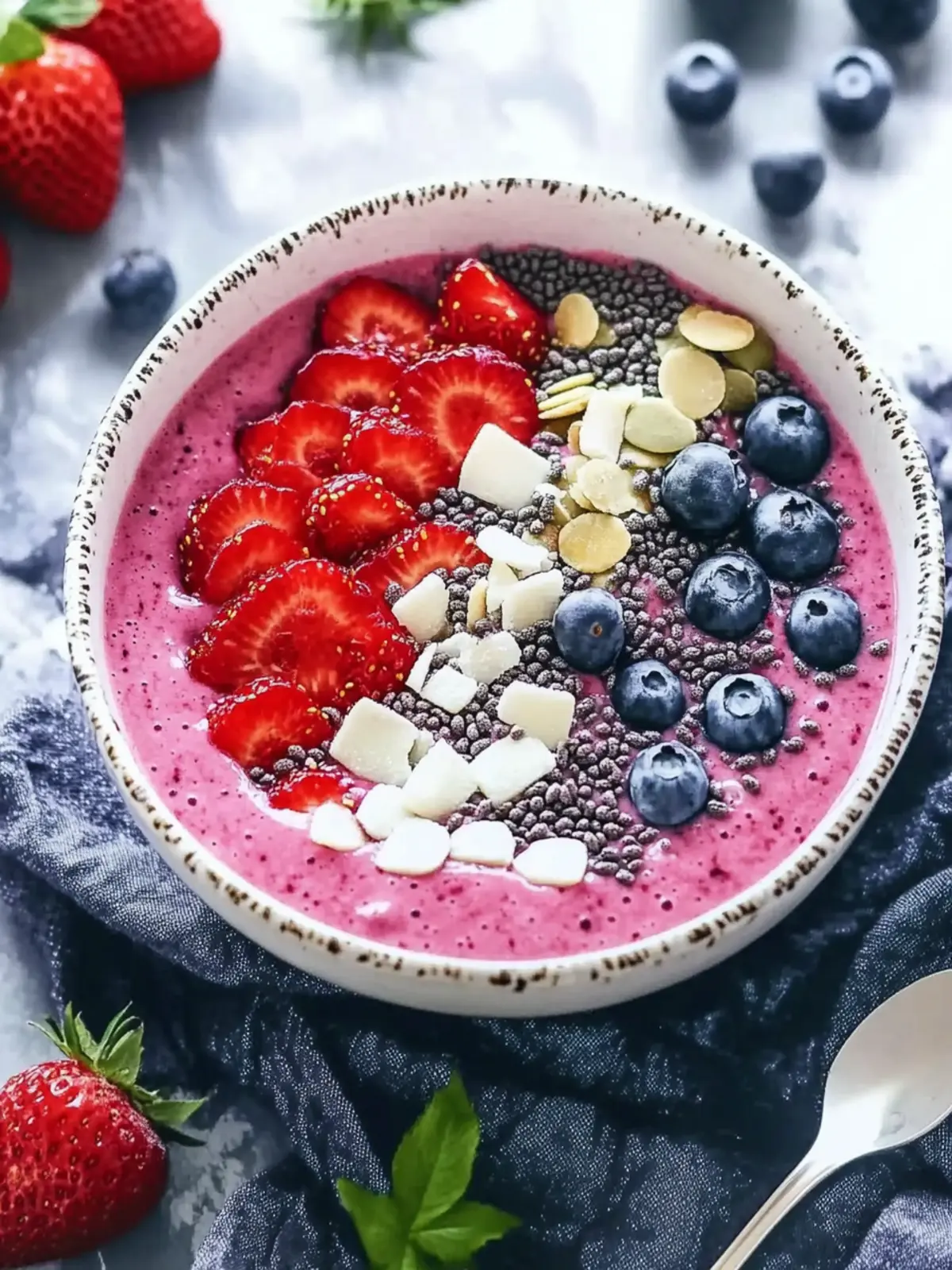 Very Berry Smoothie Bowl: A Delightful Healthy Start 3 Very Berry Smoothie Bowl