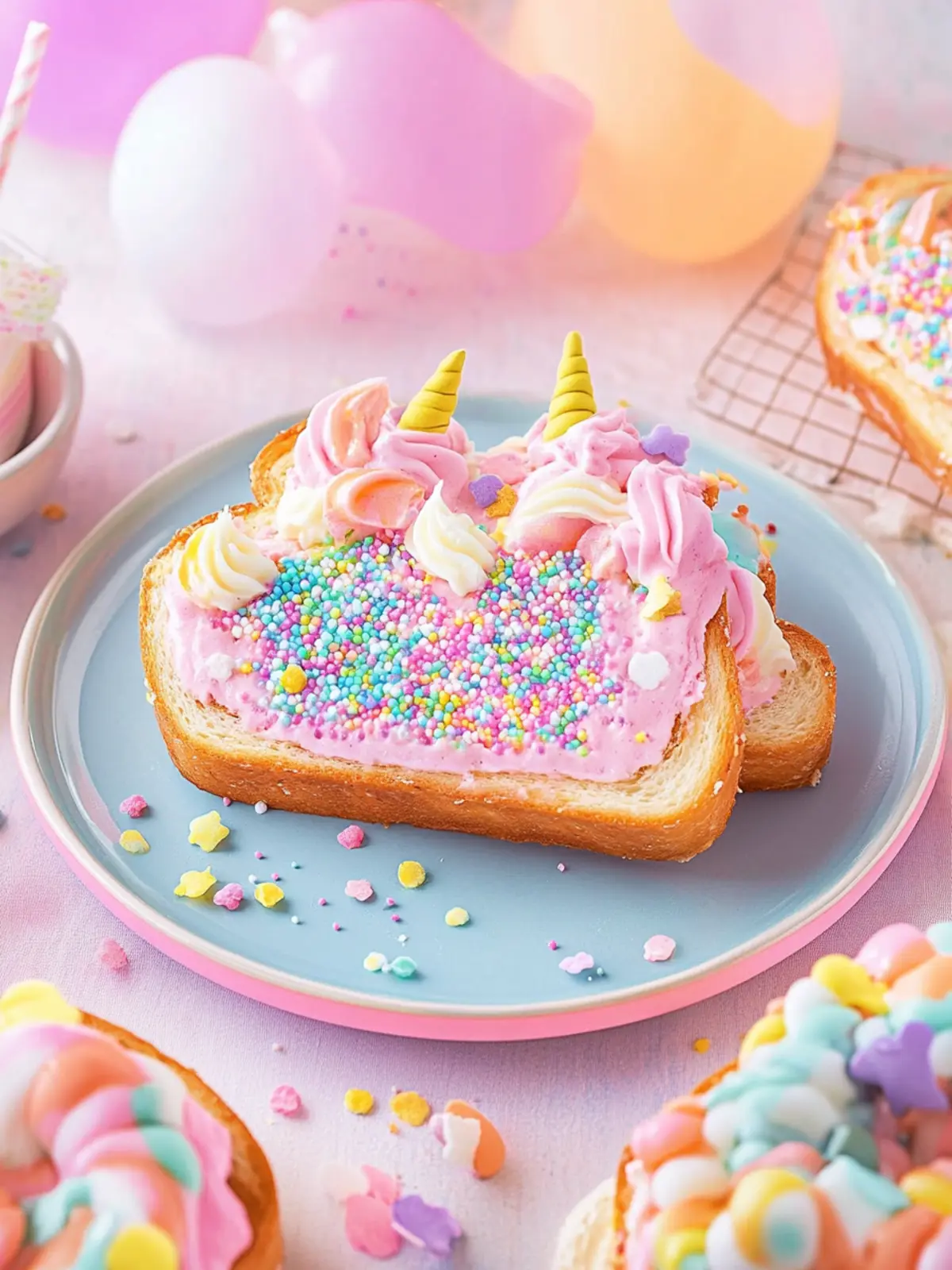 Unicorn Toast: Brighten Your Breakfast with Colorful Joy 5 Unicorn Toast