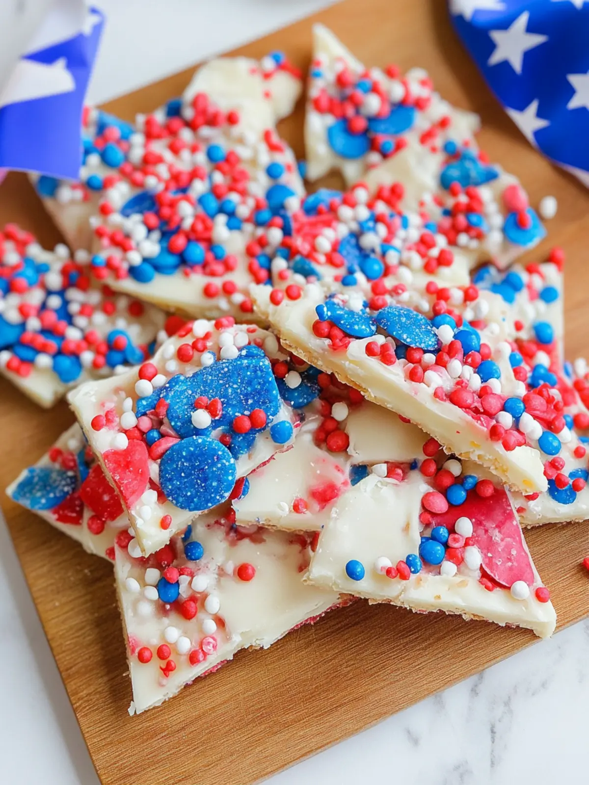 Fourth of July Bark Candy – Celebrate with a Sweet Treat! 2 Fourth of July Bark Candy – A Fun and Festive Recipe