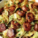Savory Fried Cabbage and Sausage for Cozy Keto Nights 3 Fried Cabbage and Sausage