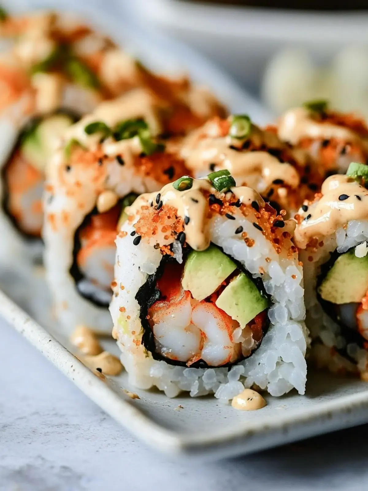 Crispy Shrimp Tempura Roll: Sushi Night Made Easy at Home 2 Shrimp Tempura Roll