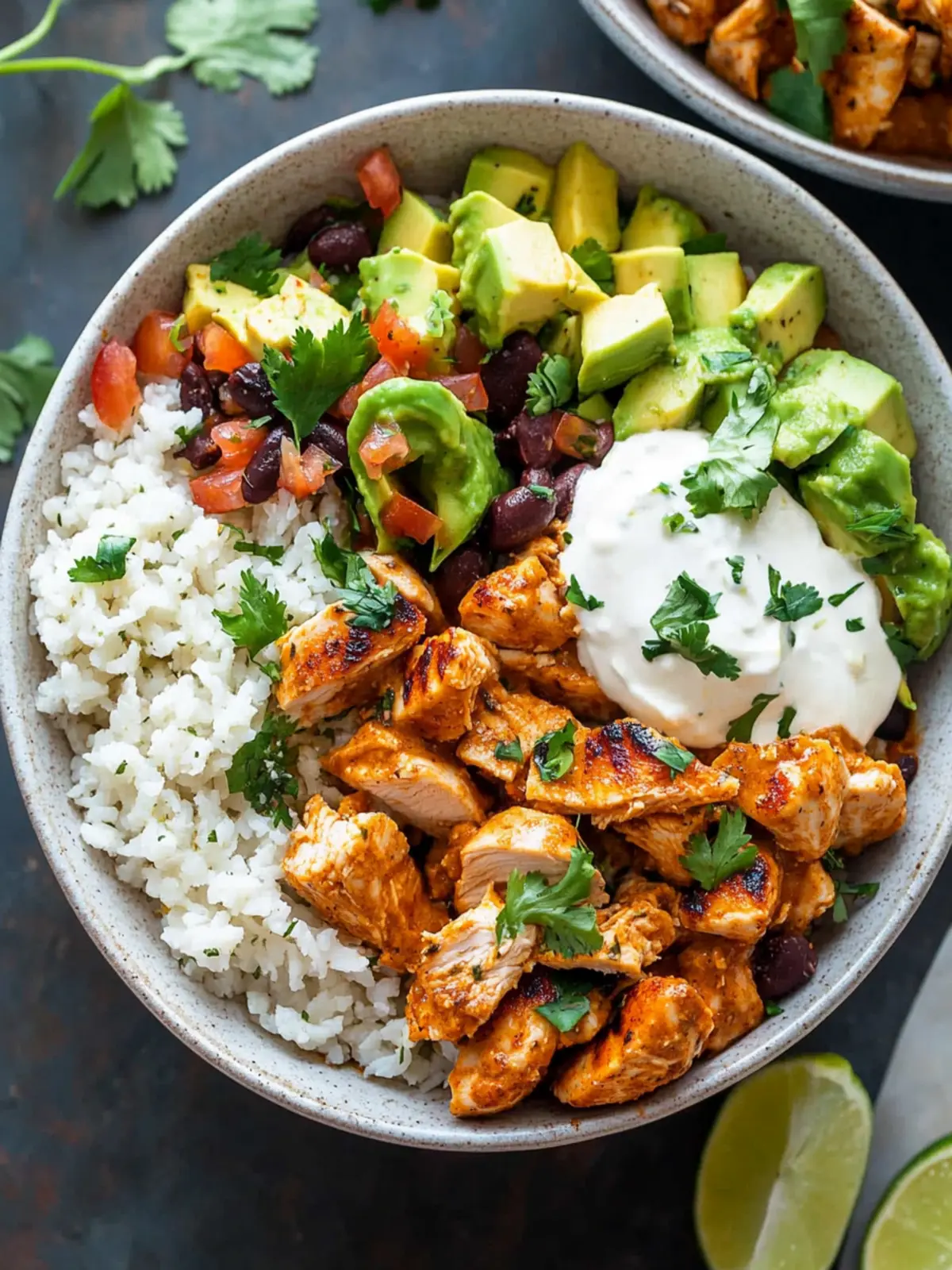 30-Minute Copycat Chipotle Chicken Bowls You’ll Love 5 Copycat Chipotle Chicken Bowls