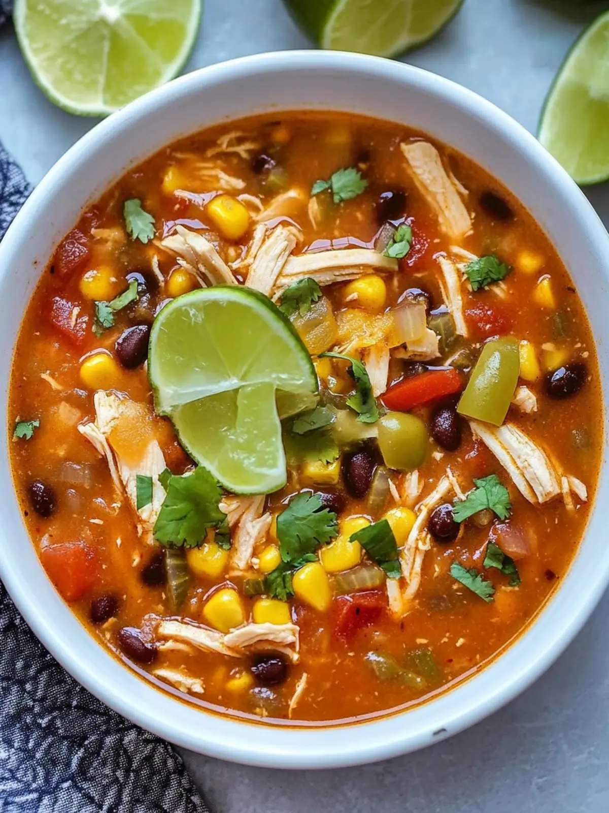 The Best Chicken Taco Soup: Comfort in Every Spoonful 5 The Best Chicken Taco Soup