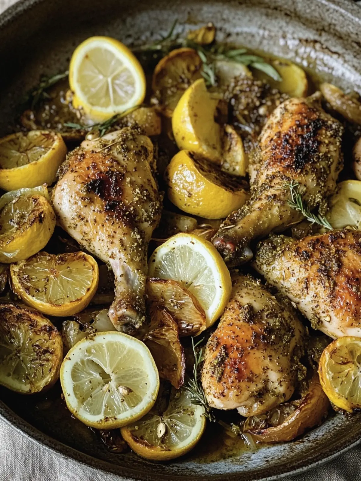 Zesty Lemon Chicken with Za'atar for Flavor Lovers 3 Lemon Chicken with Za’atar