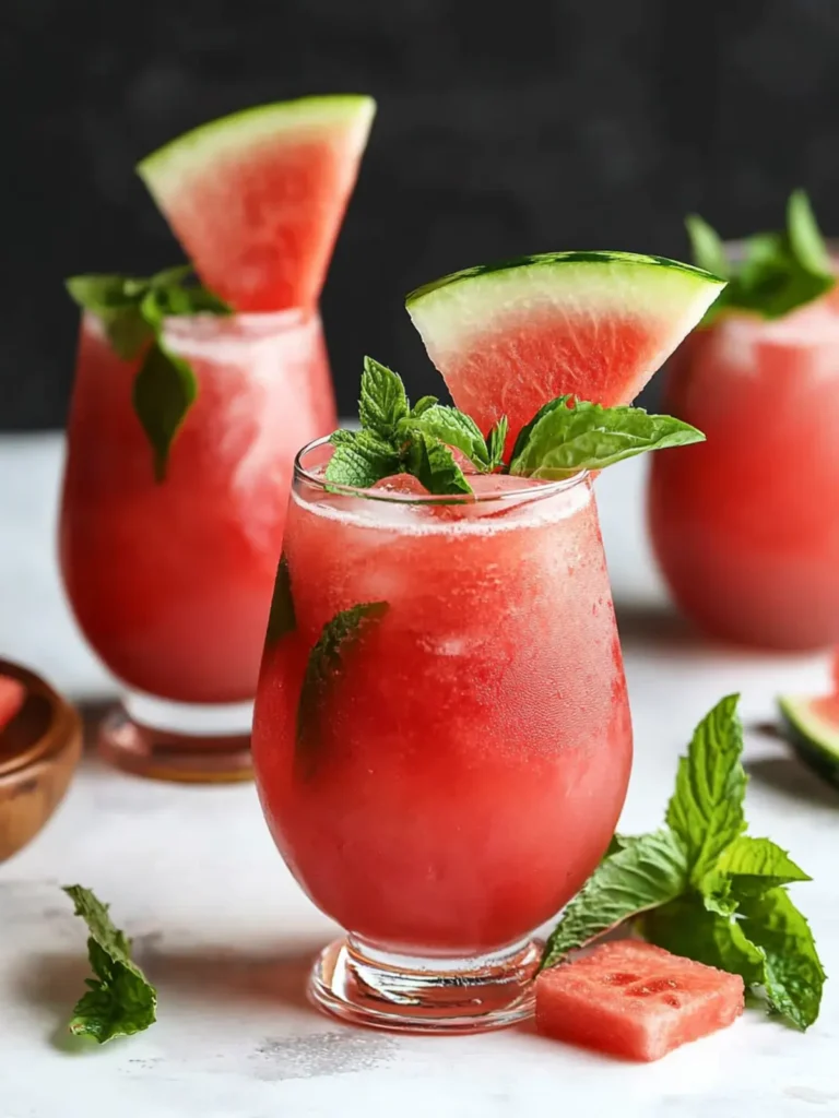 Watermelon Mocktail | Sugar Free