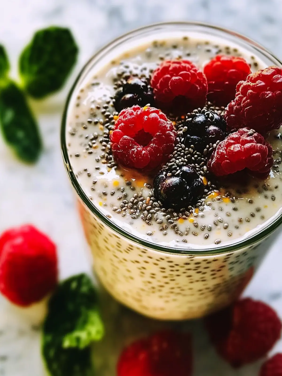 Decadent Raw Vegan Breakfast Chia Pudding for Energy Boost 2 Raw Vegan Breakfast Chia Pudding