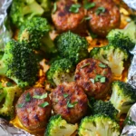 Sausage Broccoli Foil Packets: Quick Keto Dinner Delight 6 Sausage Broccoli Foil Packets