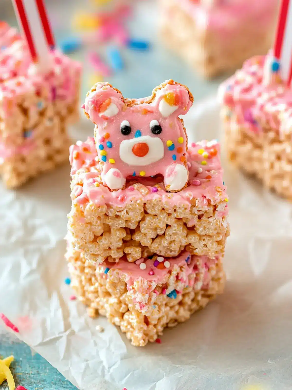 Delightful Circus Animal Rice Krispie Treats in 10 Minutes 2 Circus Animal Rice Krispie Treats