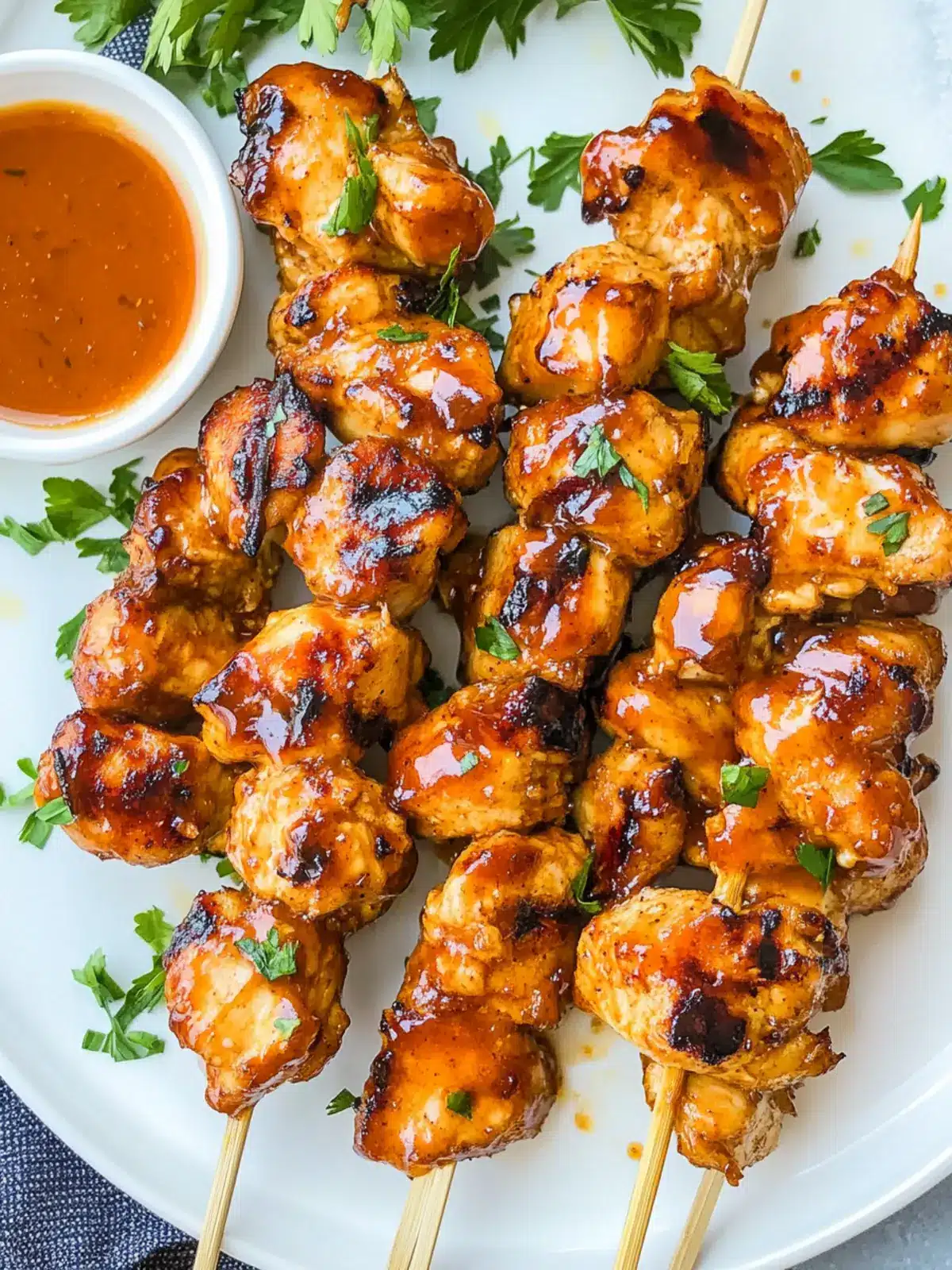 Savor Summer: Easy Honey BBQ Beer Chicken Skewers Recipe 4 Honey BBQ Beer Chicken Skewers