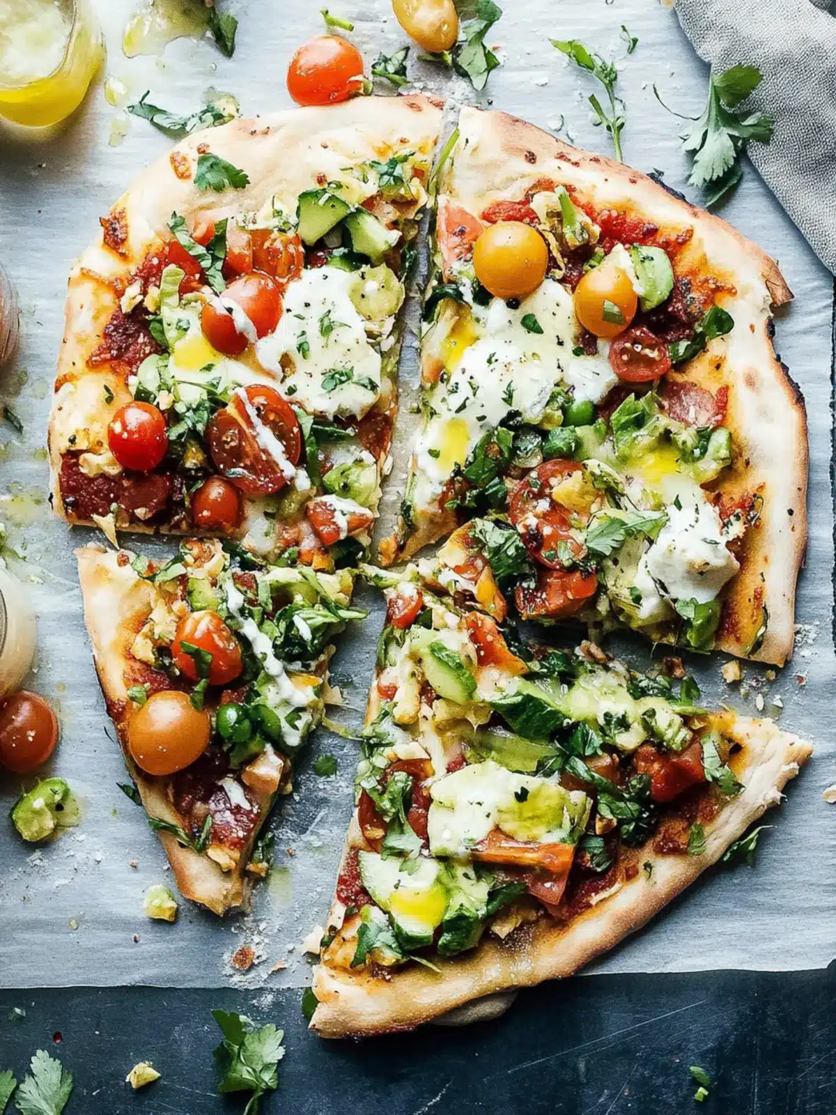 Chopped Salad Pizza: Your New Go-To Summer Dinner Delight 3 Chopped Salad Pizza