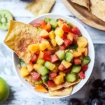 Delicious Fruit Salsa With Cinnamon Chips for Summer Fun 6 Fruit Salsa With Cinnamon Chips