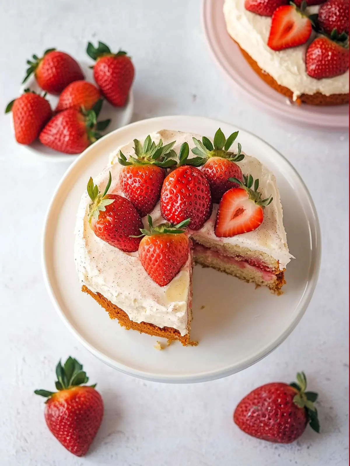 Moist Strawberry Banana Cake with Vegan Twist You’ll Love 4 Strawberry Banana Cake