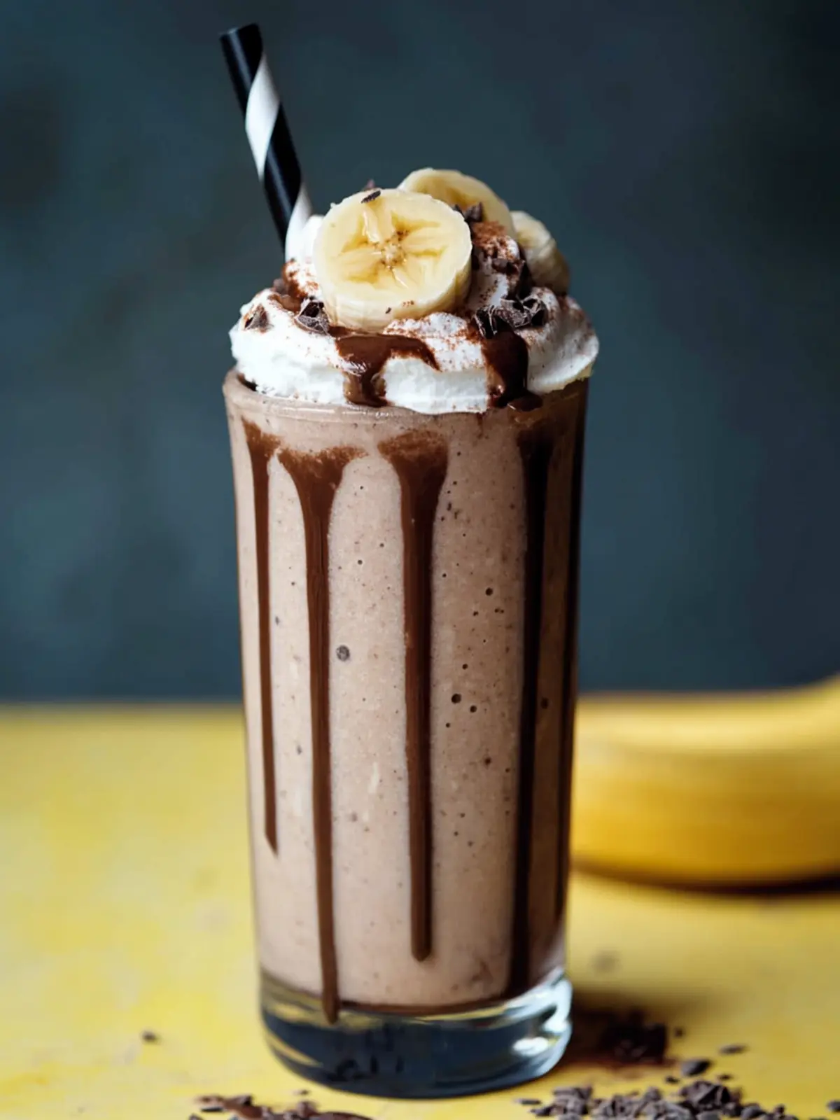 Delicious 4-Ingredient Chocolate Banana Milkshake Magic 2 Chocolate Banana Milkshake