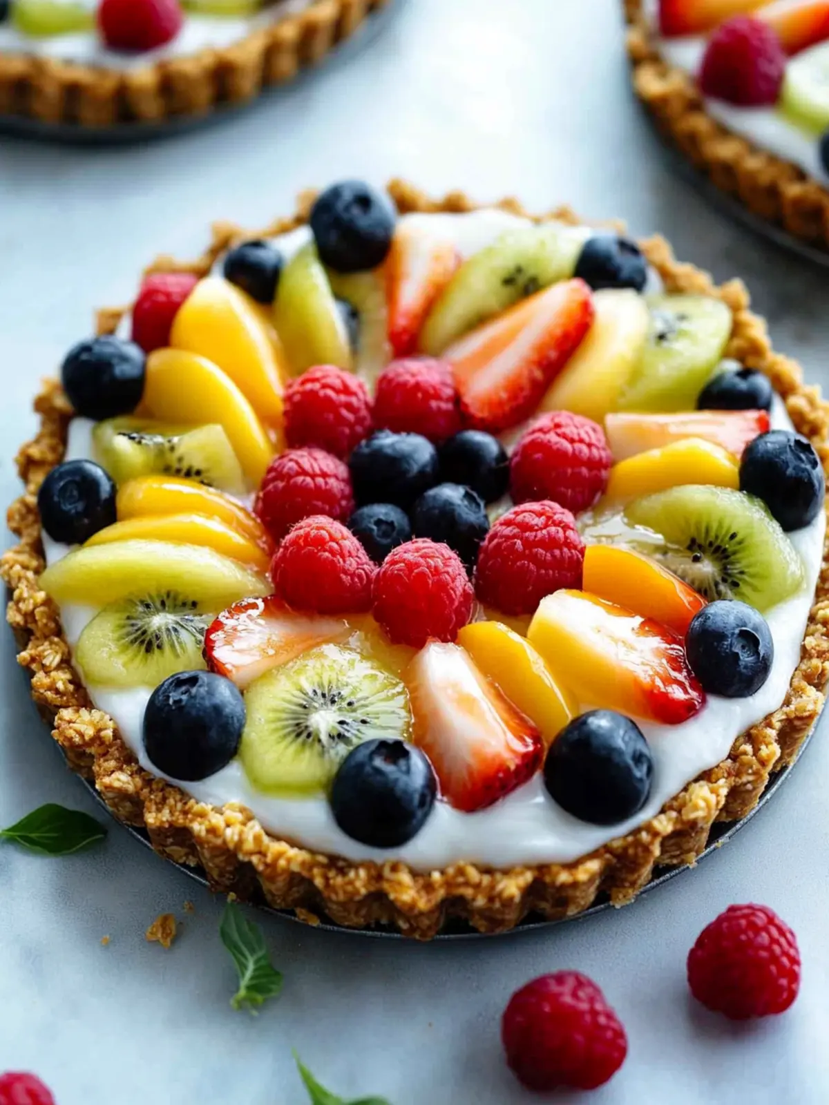 Delicious Breakfast Fruit Tart with Granola Crust You’ll Love 2 Breakfast Fruit Tart with Granola Crust