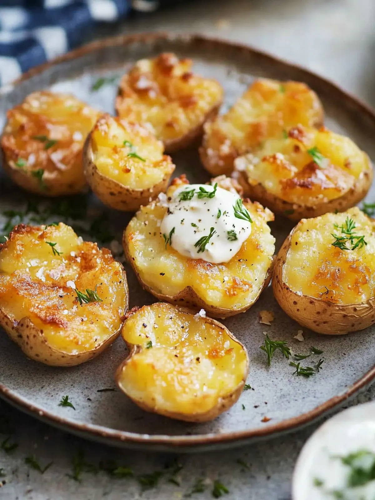 Crispy Smashed Potatoes Recipe for Ultimate Flavor Bliss 4 Crispy Smashed Potatoes Recipe