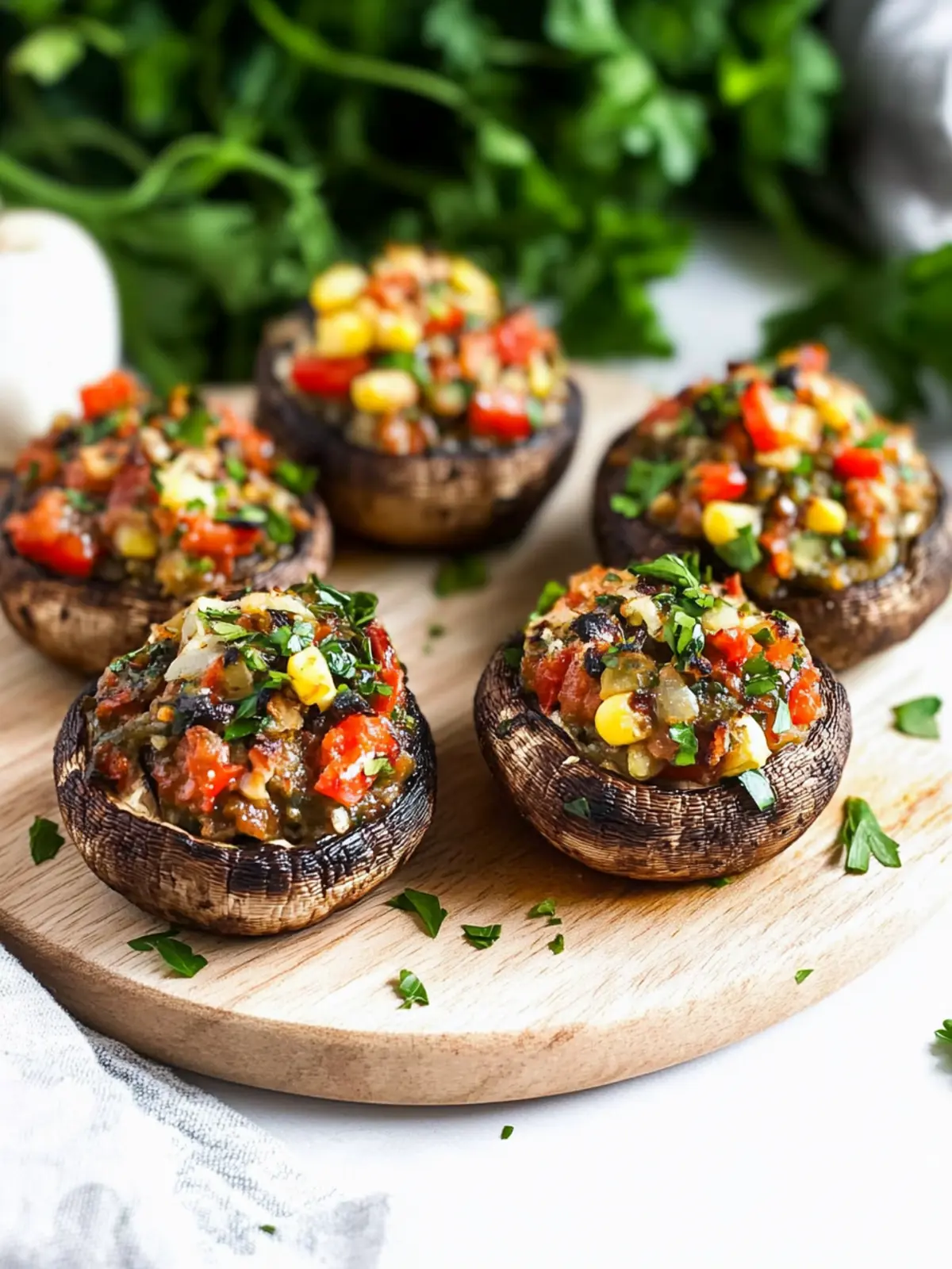 Delicious Vegan Stuffed Portobello Mushrooms for Any Occasion 5 Vegan Stuffed Portobello Mushrooms