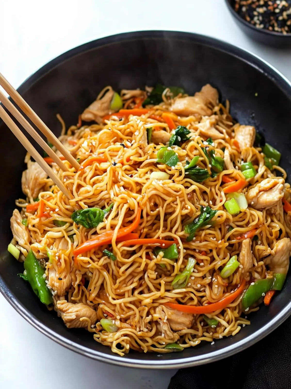 Savory Chicken Chow Mein Ready in 30 Minutes or Less 4 Chicken Chow Mein