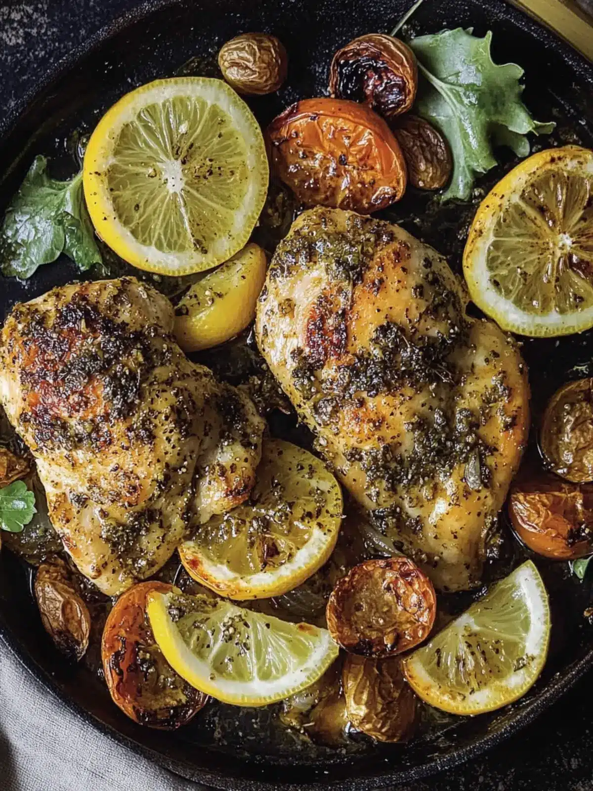 Zesty Lemon Chicken with Za'atar for Flavor Lovers 2 Lemon Chicken with Za’atar