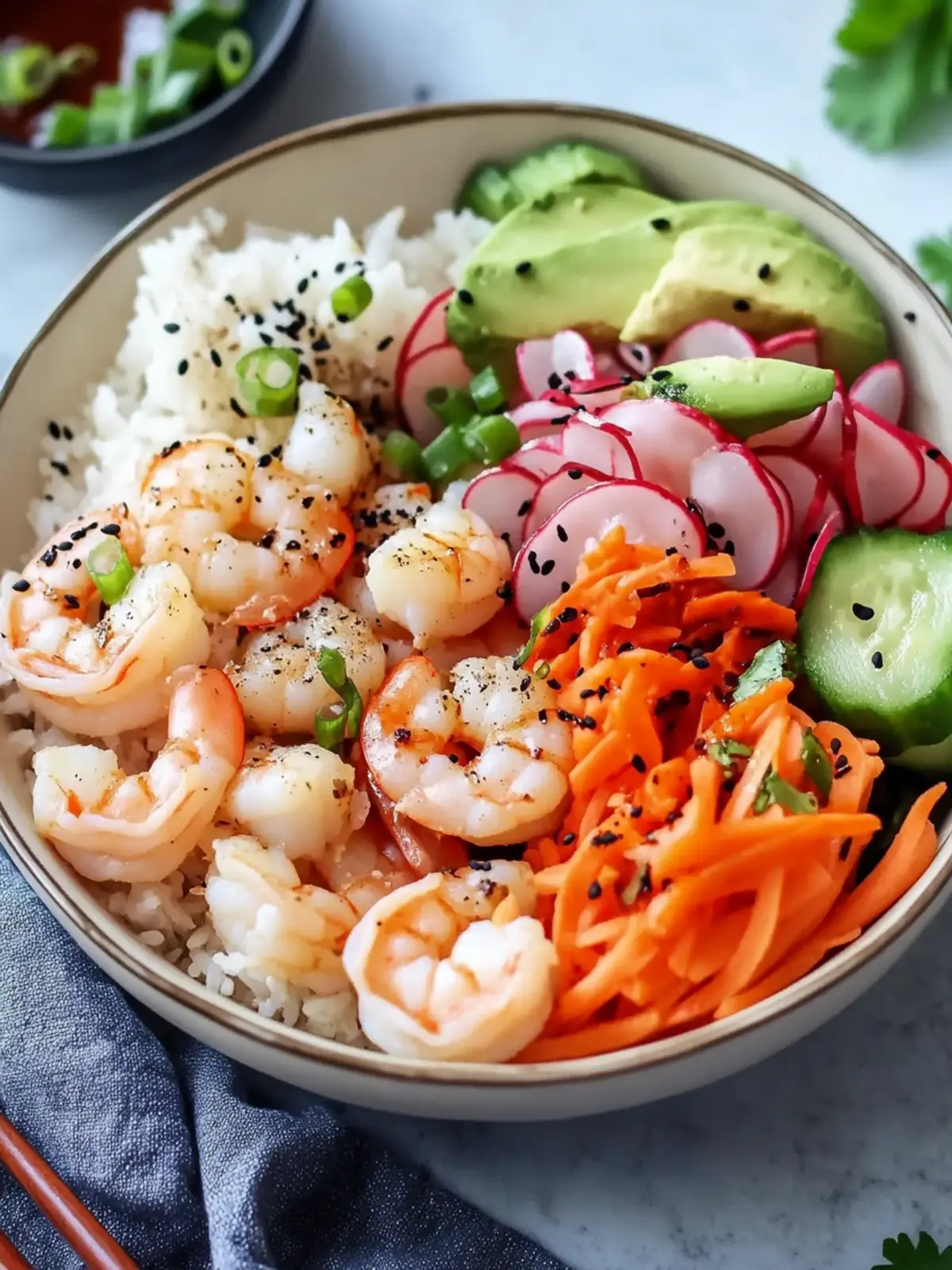 Easy Shrimp Poke Bowl Recipe with Spicy Sriracha Bliss 5 Easy Shrimp Poke Bowl Recipe with Spicy Sriracha Sauce