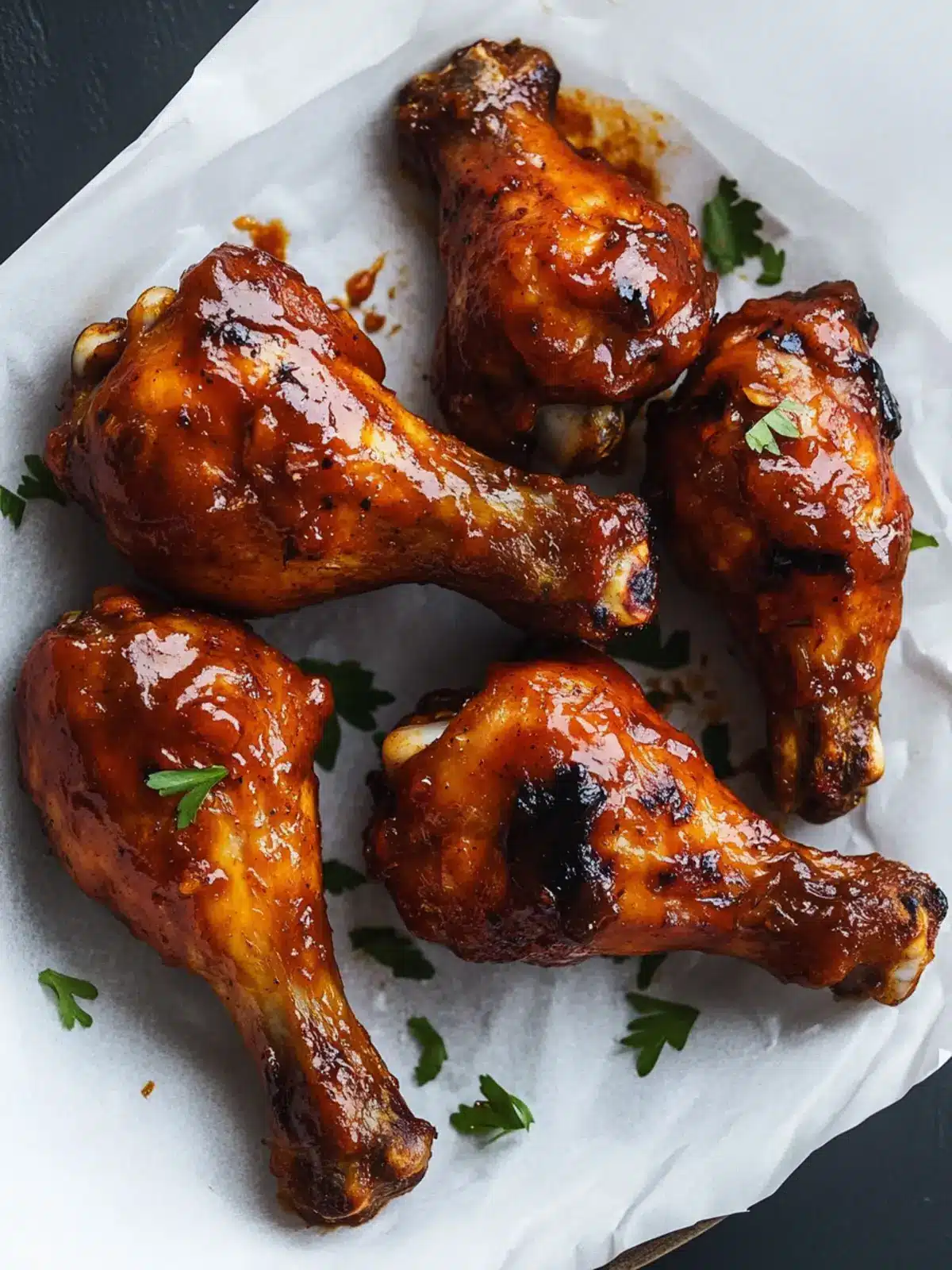 Spicy Barbecue Drumsticks: Tender Flavor Explosion Awaits 3 Spicy Barbecue Drumsticks