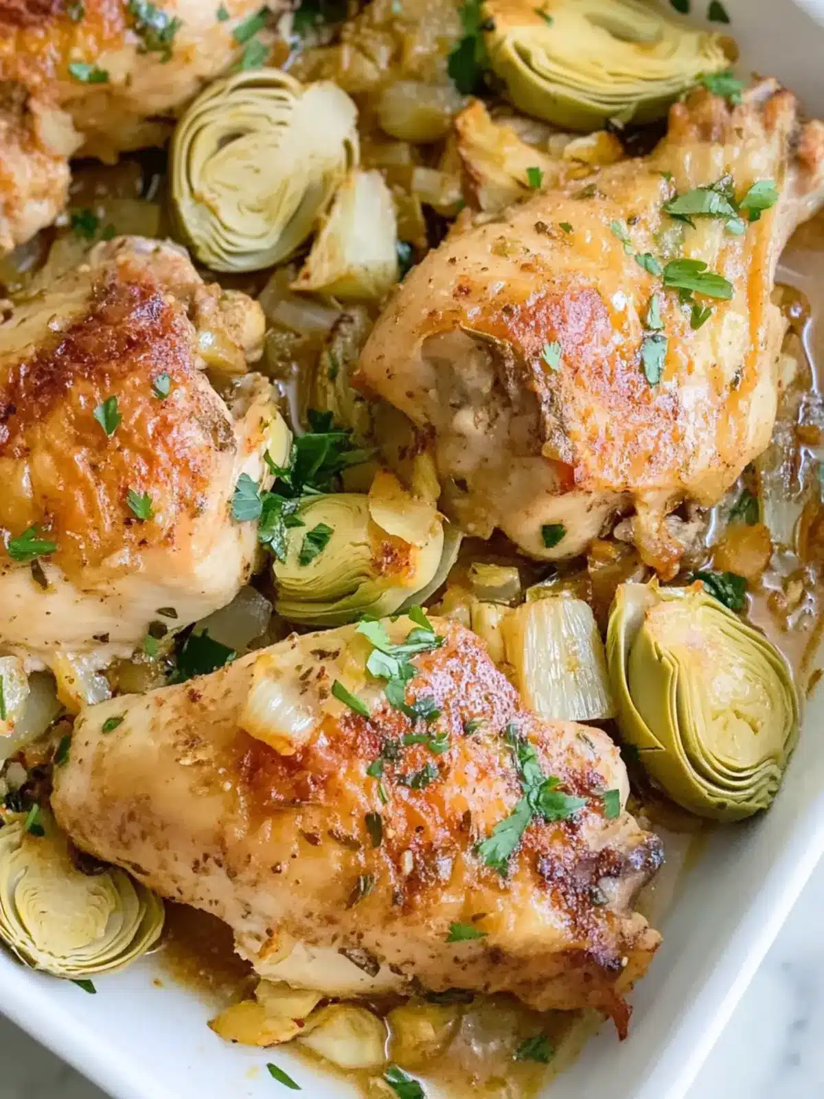 Baked Chicken with Artichokes: A Flavorful Twist on Comfort Food 5 Baked Chicken with Artichokes