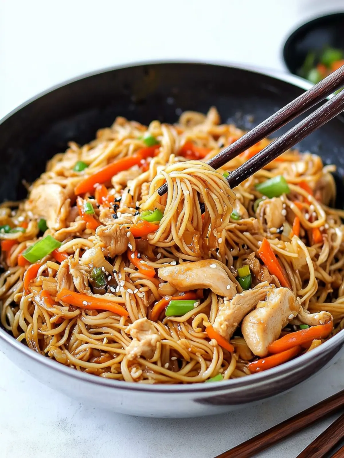Savory Chicken Chow Mein Ready in 30 Minutes or Less 3 Chicken Chow Mein